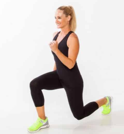 How To Get A Bigger Butt Lower half Lunge
